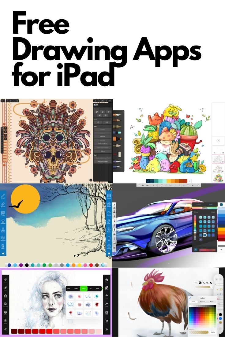 drawing app for ipad, iphne, mac